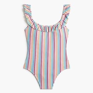 ruffle Scoop back swim.suit